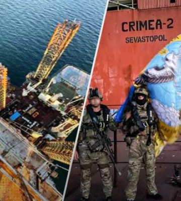 Крим дедалі ближче: що важливого втратили росіяни разом із &quot;вишками Бойка&quot;