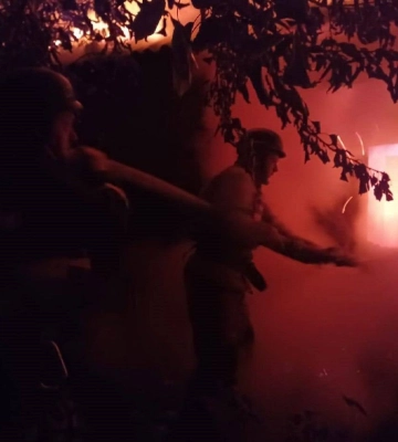 На Сумщині рятувальники двічі приборкали загоряння в житловому секторі
