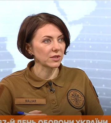 Маляр объяснила, почему на Лимано-Купянском направлении стало меньше боев