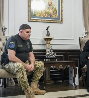 Предстоятель ПЦУ зустрівся з командувачем Сил Територіальної оборони ЗСУ