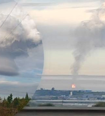 Не только проснулся Крым: под Саратовом также раздался мощный взрыв