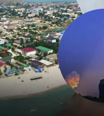 Там россияне разместили ПВО и РЛС: показываем на карте, где раздавались взрывы в районе Евпатории