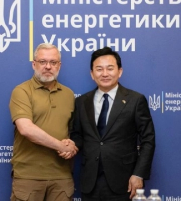 Південна Корея вже передала 10 вантажів допомоги українському енергосектору