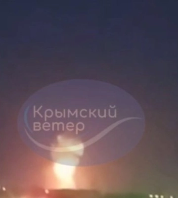 Унаслідок вибухів біля Євпаторії знищено комплекс ППО &quot;Тріумф&quot;. Атака є спецоперацію СБУ і ВМС, – джерела