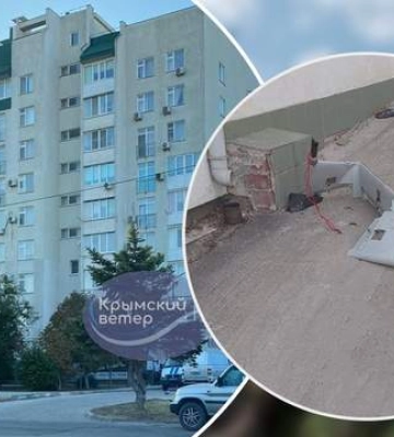 В Євпаторії &quot;бавовна&quot; - очевидці кажуть про влучання в установку ППО: фото і відео