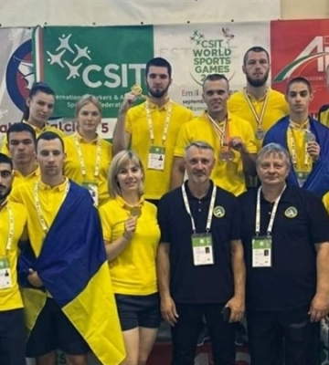 Дніпровські спортсмени здобули 9 медалей на CSIT World Sports Games 2023
