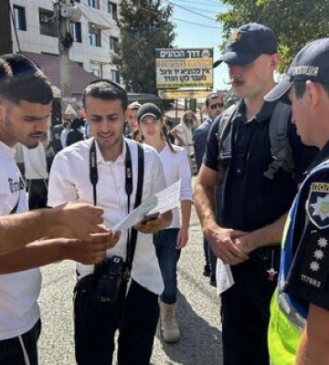 В Умань на период празднования Рош ха-Шана прибыла полиция Израиля. ВИДЕО+ФОТОрепортаж