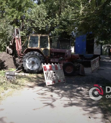 В Чечеловском районе Днепра подтопило двор: видео