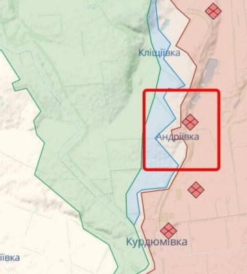 Маляр: Сили оборони України звільнили Андріївку на Бахмутському напрямку