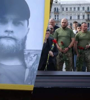 У Києві попрощалися з експрокурором у справі Гонгадзе, який загинув на війні 