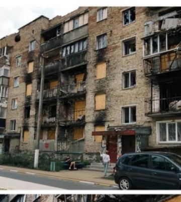 В Ірпені готують до відновлення будинок, знищений російськими загарбниками