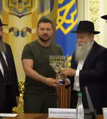 Зеленський зустрівся з представниками єврейської громади