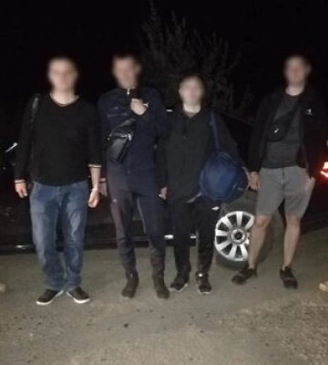 Шістьох ухилянтів затримано вночі на Одещині при спробі перетнути кордон, - ДПСУ. ФОТО