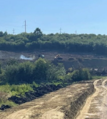 У селі Малечковичах будують очисні споруди