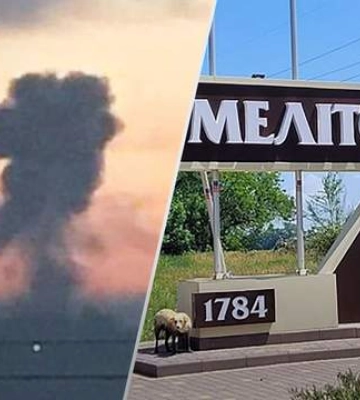 Проснулись и окрестные села: утром в Мелитополе слышали мощный взрыв