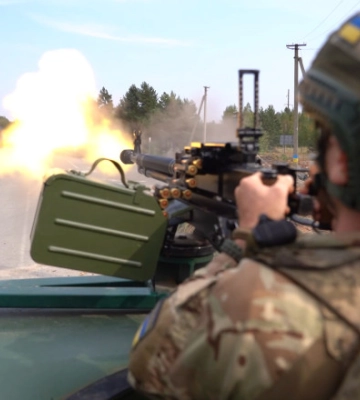 На Киевщине украинские военные провели учения по противодействию диверсантам