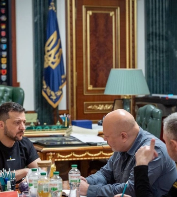 Зеленский встретился с прокурором Международного уголовного суда
