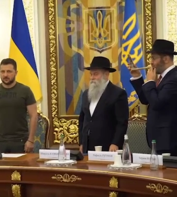 Зеленський зустрівся з представниками єврейської громади