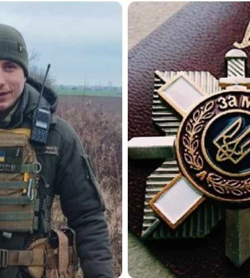 Воїна з Волині, який служив у бригаді тактичної авіації, посмертно нагородили орденом «За мужність»