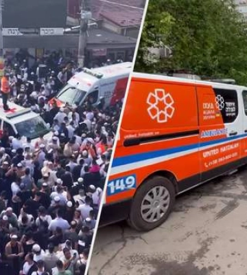 Массовая молитва за Украину, сердечный приступ у паломника: как хасиды празднуют Рош га-Шана в Умани