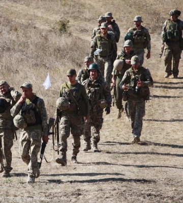 Карта боевых действий в Украине 16 сентября
