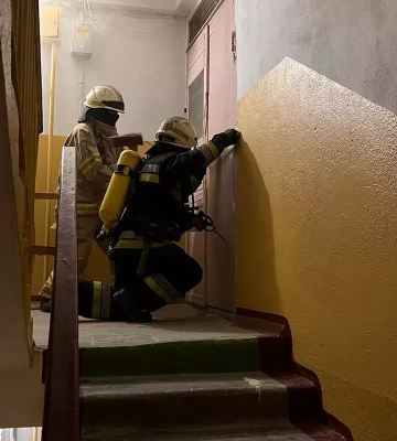 У Дніпрі на проспекті Героїв сталася пожежа в багатоповерхівці