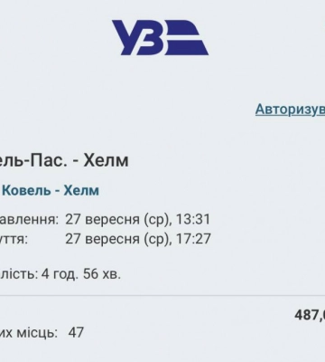 Чи реально взяти квитки з Ковеля на потяг до Польщі?