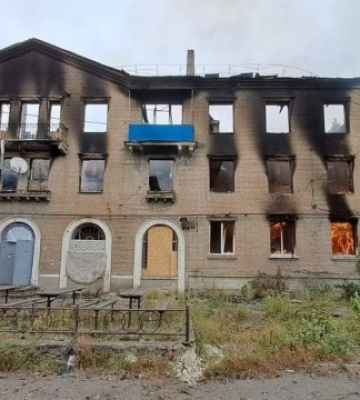 На Донеччині внаслідок ворожих обстрілів пошкоджені будинки