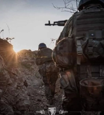 Українські захисники показали, як звільняли від окупантів Андріївку