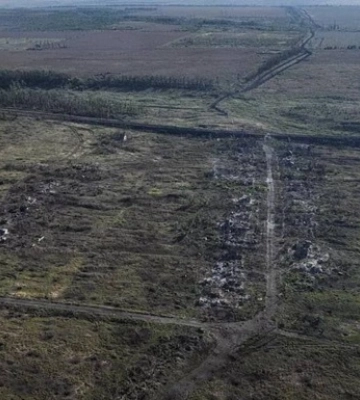 Українські захисники показали, як звільняли від окупантів Андріївку