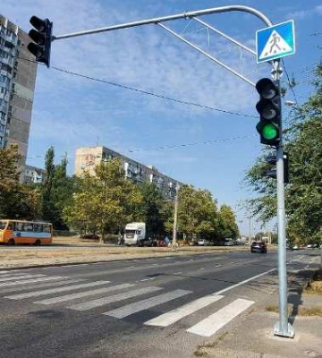 В Одесі комунальники розпочали модернізацію світлофорів