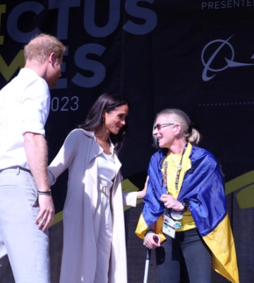 Invictus Games: нагороду Юлії Паєвській вручили Гаррі та Меган Маркл