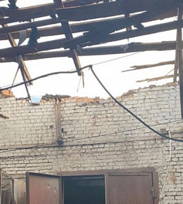 Поліцейські показали наслідки обстрілу Нікопольщини