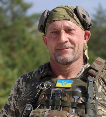 «Воювати за рідну землю українці вміють», – волинський тероборонівець на псевдо Купол