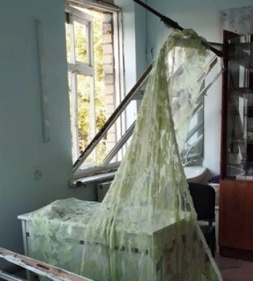 Ворог ударив по медзакладу на Херсонщині. ФОТО