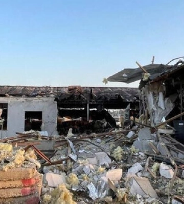 Наслідки ворожої атаки на Одещину: пошкоджено сільськогосподарські угіддя та зерносховище