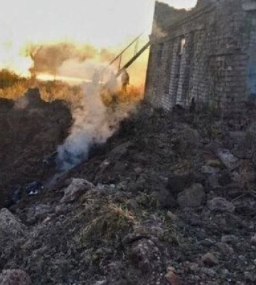 Наслідки ворожої атаки на Одещину: пошкоджено сільськогосподарські угіддя та зерносховище