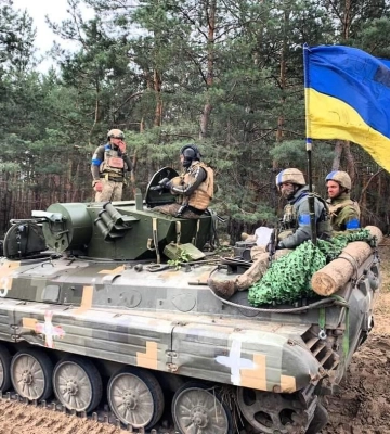 Розвідка Британії: РФ готується боронити Токмак. Перекидає сили з-під Бахмута