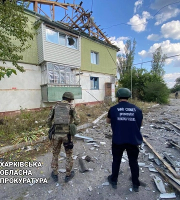 Россияне обстреляли из артиллерии село на Харьковщине 