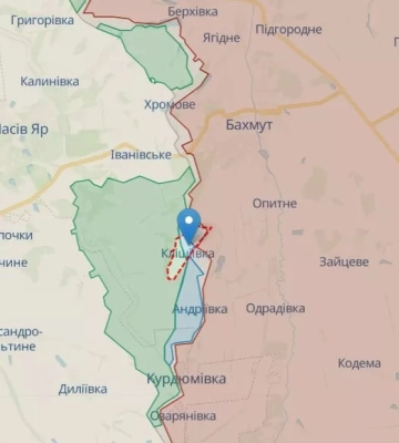 ЗСУ звільнили від окупантів Кліщіївку