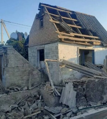Ночью враг 4 раза бил по Никопольщине из артиллерии, над Днепропетровщиной силы ПВО уничтожили две ракеты. ФОТОрепортаж