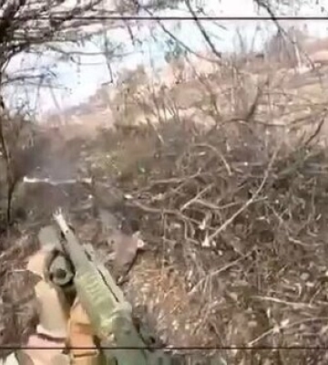 Бійці штурмової бригади Нацполіції &quot;Лють&quot; нищать окупантів поблизу Бахмуту. ВIДЕО