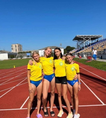 Спортсмени з Кропивницького району посіли призові місця на чемпіонаті України з легкої атлетики
