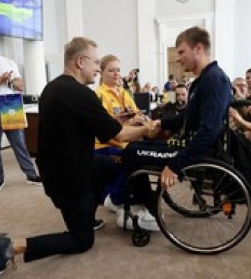 У Львові зустріли національну збірну після повернення з Invictus Games