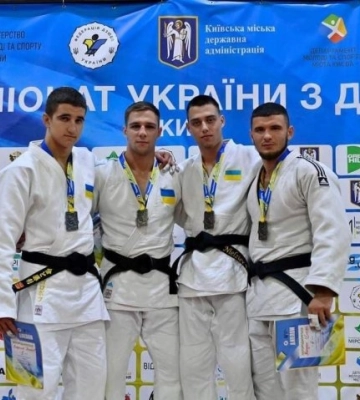 Спортсмени зі Львівщини вибороли 4 медалі на чемпіонаті України з дзюдо