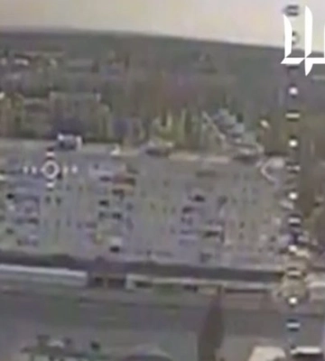Партизаны и ГУР трижды ударили дронами по оккупантам в Энергодаре – видео