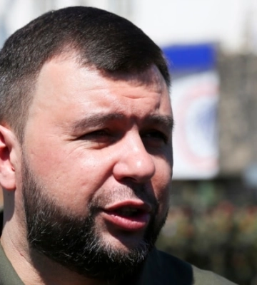 В Донецке горело здание «администрации ДНР»
