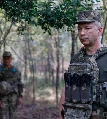 Сирський розповів про дії росіян під Бахмутом