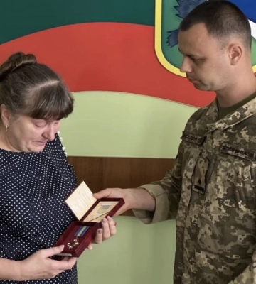 Орден «За мужність» III ступеня передали родині українського героя з Вінниччини