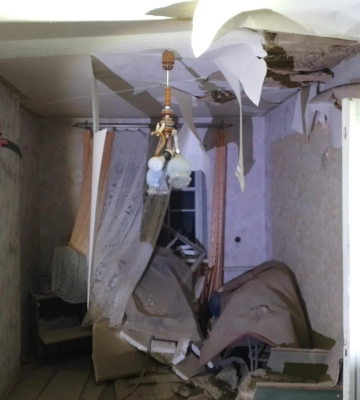 В Кривом Роге ночью был взрыв, есть прилет по многоэтажке — пожар и повреждения